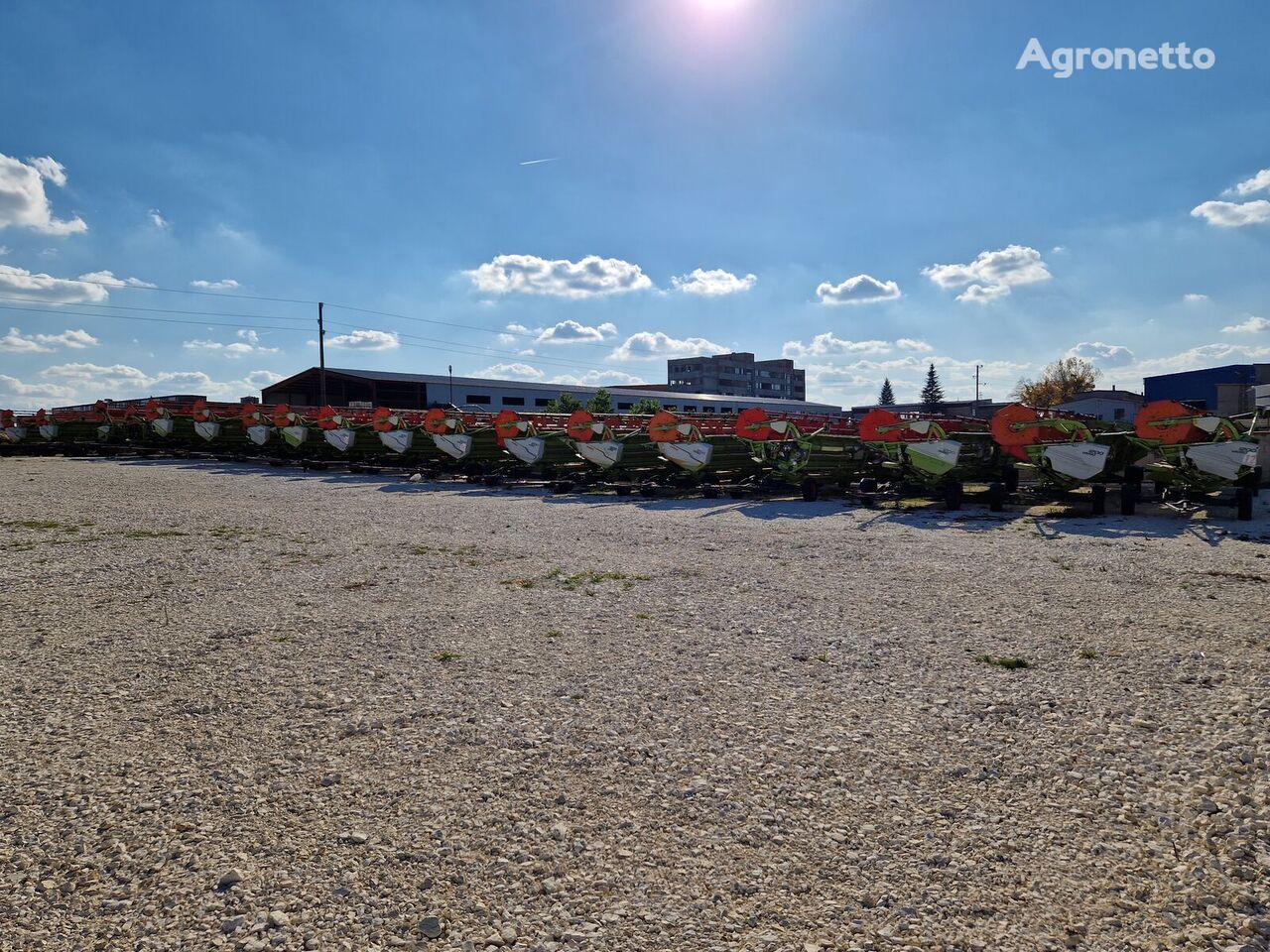 Claas Lexion cabezal de grano