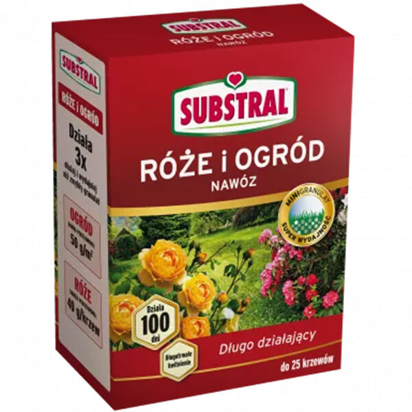 Nawóz do Róż i Ogrodu 100 Dni 1KG Substral fertilizante complejo nuevo