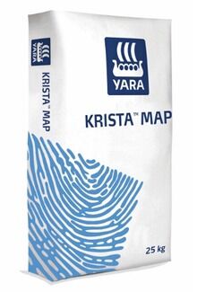 Yara Krista MAP fosfato monoamónico 12-61-0 25KG