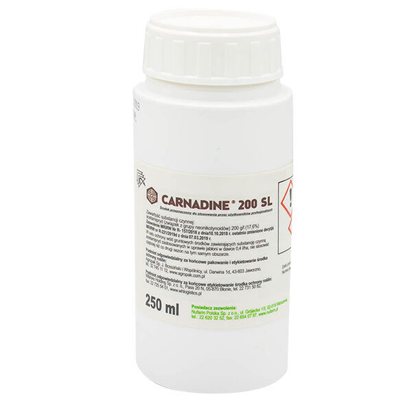 Nufarm Carnadine 200 Sl 0,25l insecticida nuevo