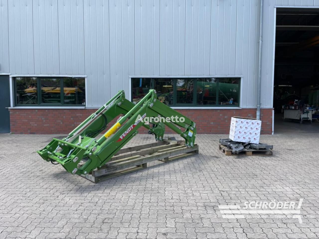 Fendt CARGO 6100 + KONSOLEN cargador frontal montado