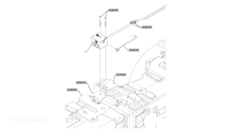 48068325 árbol de levas para New Holland T6090 tractor de ruedas