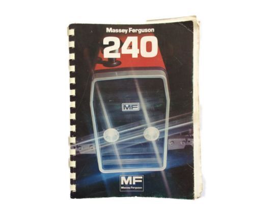 Tracteur 200 manual de instrucciones para Massey Ferguson tractor de ruedas