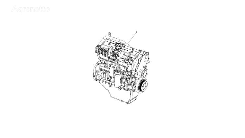 John Deere 9470RX RG39652 ( motor