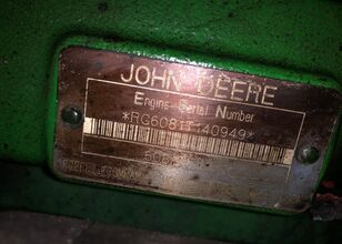 RG6081T motor para John Deere 7810 tractor de ruedas