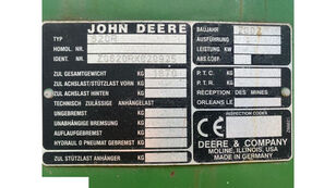 tensor de correa para John Deere 620r cabezal de grano