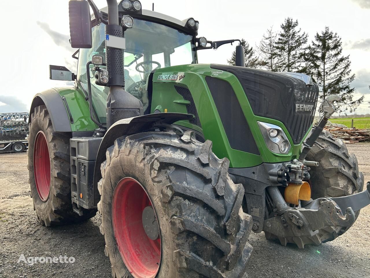 Fendt 828 tractor de ruedas
