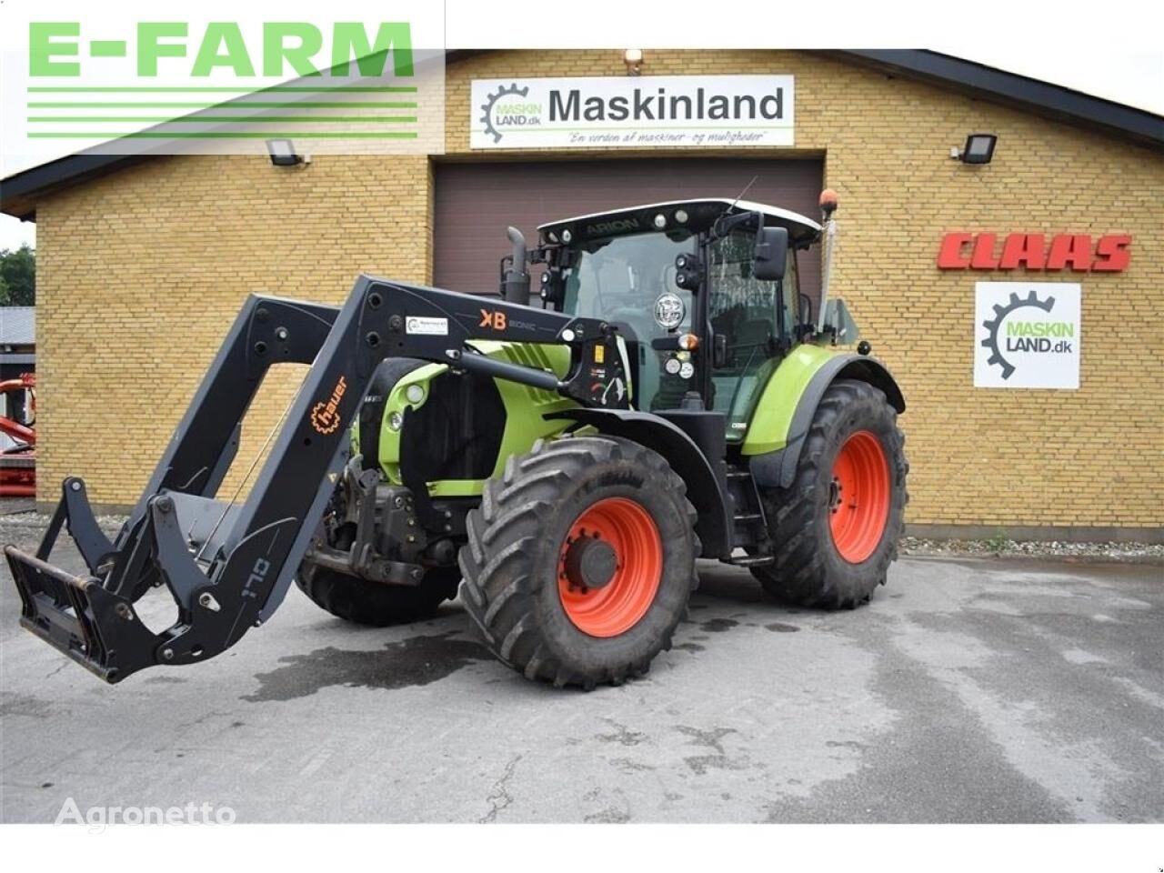 arion 650 cebis tractor de ruedas